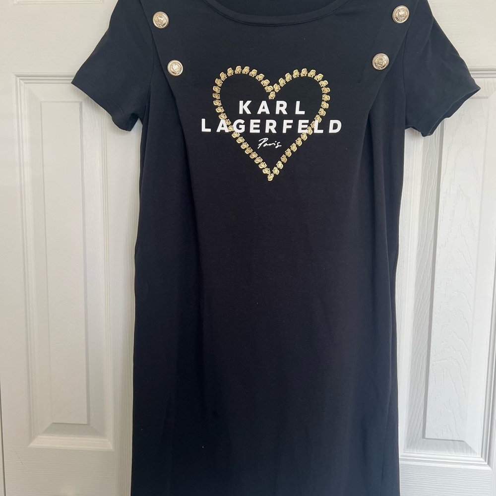 Karl Lagerfeld  comfortable and elegant Black Garment size XS